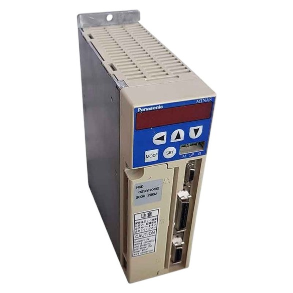 AC SERVO DRIVER TOSHIBA PANASONIC MODEL 023A1XX05 P/N BSX77-3338