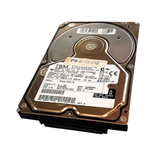 HARD-DISK IBM DPSS-309170 9.1GB SCSI 68 PIN 3.5 INCH P/N 07N3521