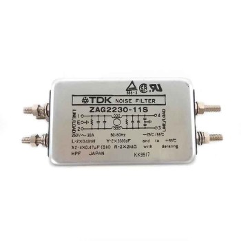NOISE FILTER HITACHI TDK MODEL ZAG2230-11S P/N J881A022