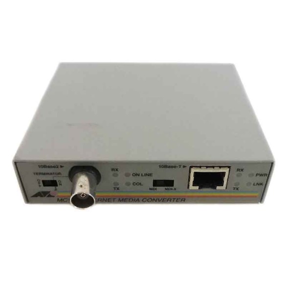 ETHERNET MEDIA CONVERTER ALLIED TELESYN MODEL AT-MC15