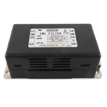 EMI FILTER SOSHIN MODEL NF3010A-VZ