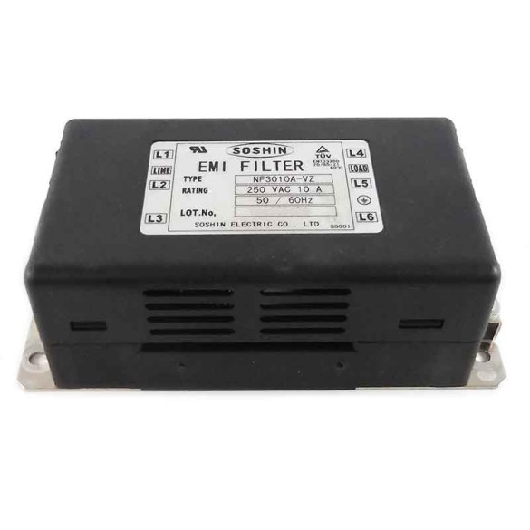 EMI FILTER SOSHIN MODEL NF3010A-VZ