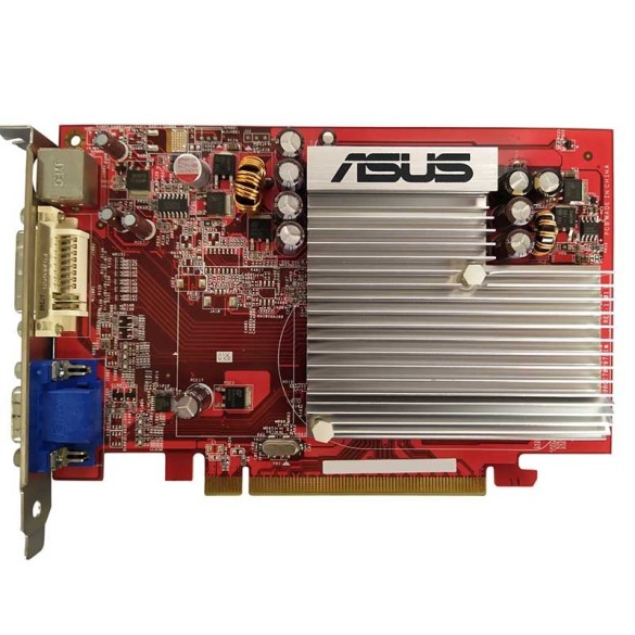 SCHEDA VIDEO ASUS EAX1550 SILENT/HTD/512M/A 128 BIT GDDR2 666MHz P/N A676PS