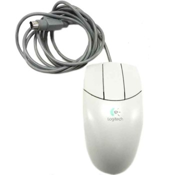 MOUSE PS/2 W/BALL LOGITECH MODEL M-S43 P/N 850712-1000