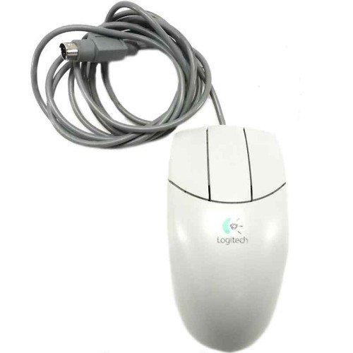 MOUSE PS/2 W/BALL LOGITECH MODEL M-S43 P/N 850712-1000