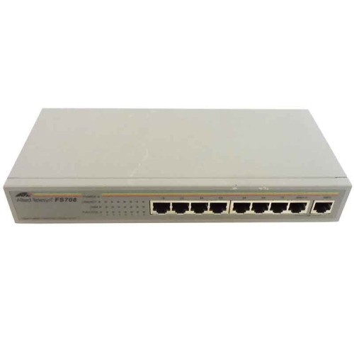 SWITCH ETHERNET ALLIED TELESYN MODEL AT-FS708