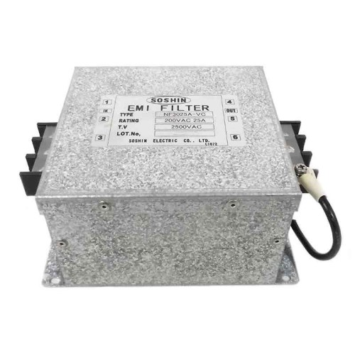 EMI FILTER SOSHIN MODEL NF3025A-VC