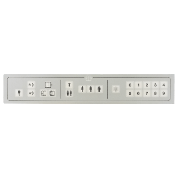 PROGRAM-X FRONT PANEL BOARD GE 45314176 P/N 45440990