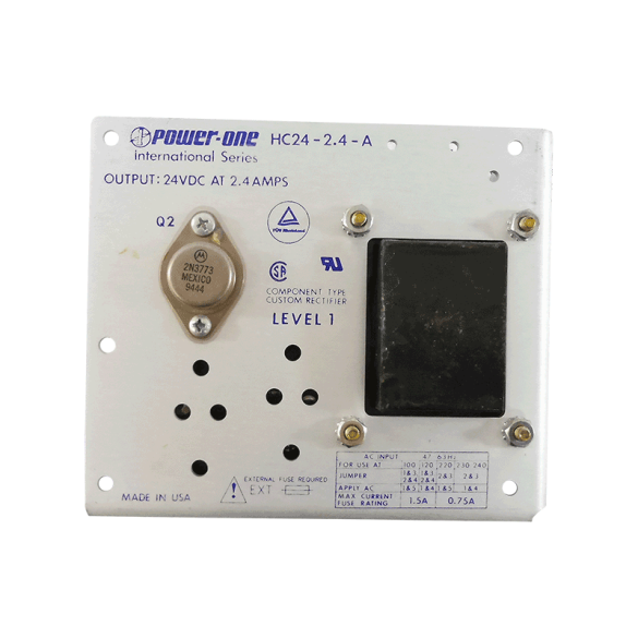 POWER SUPPLY PHILIPS Power One MODEL HC24-2.4-A