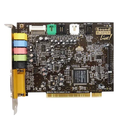 SCHEDA AUDIO SOUND BLASTER MODEL CT4780