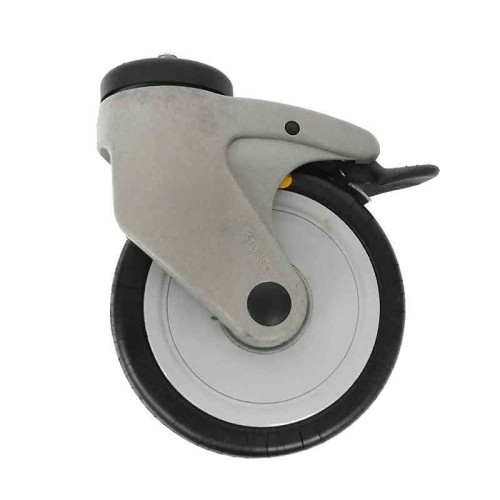 RUOTA ECOGRAFO GE FRONT CASTER LOGIQ P5 P/N 5144523