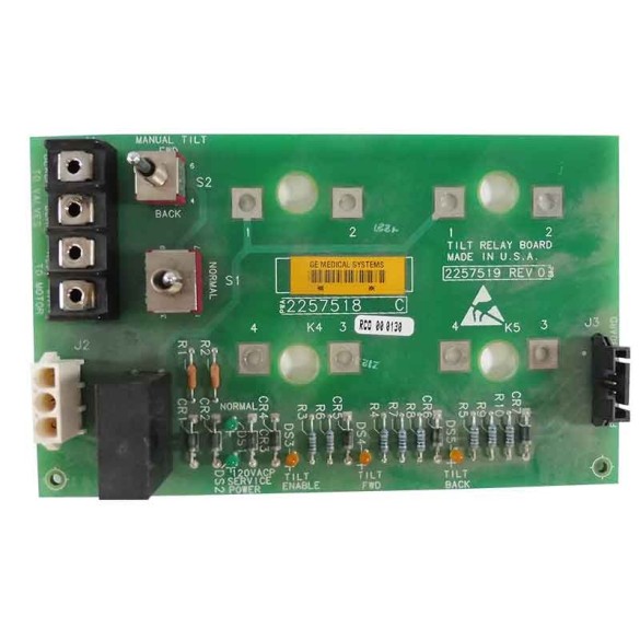TILT RELAY BOARD GE P/N 2257518