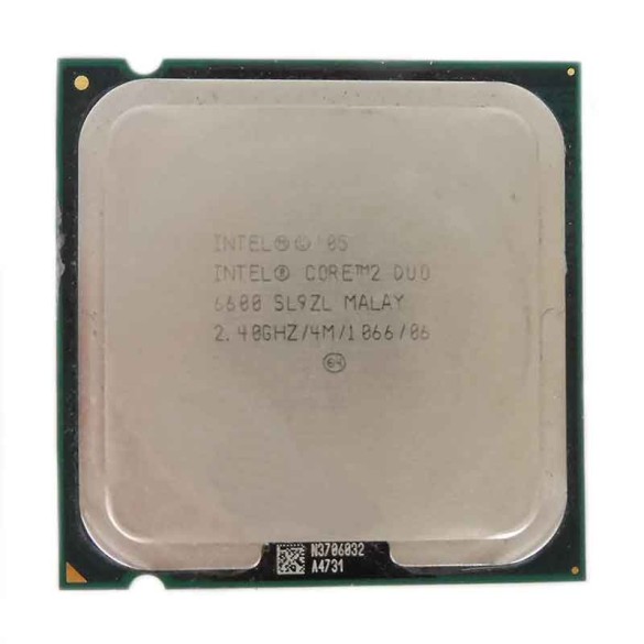 CPU PROCESSOR INTEL CORE 2 DUO SL9ZL E6600 DUAL CORE 2.40GHz SOCKET LGA775