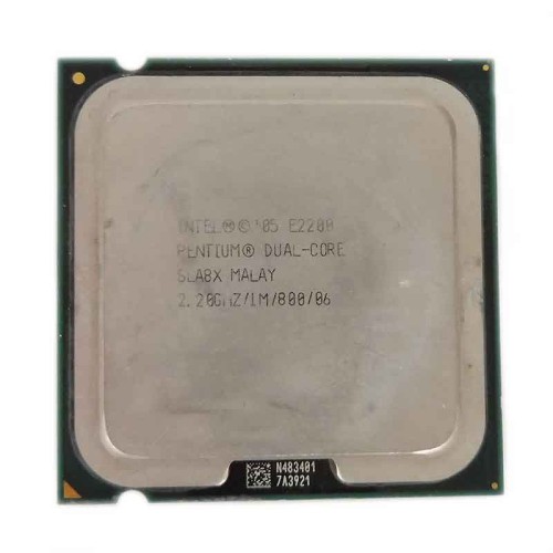 CPU PROCESSOR INTEL PENTIUM E2200 SLA8X DUAL CORE 2.20GHz SOCKET LGA775