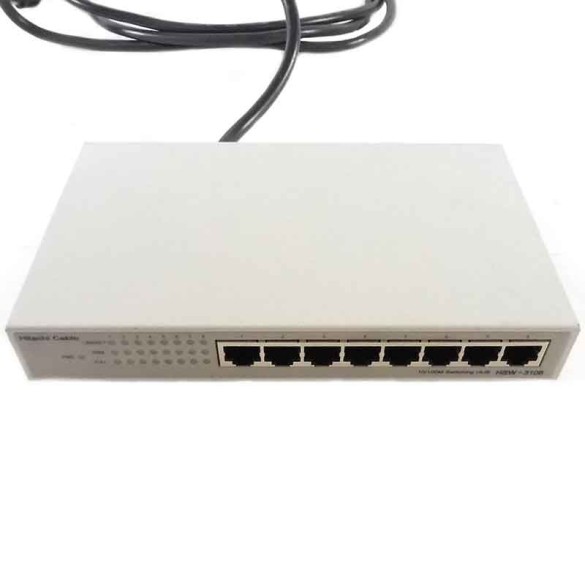 SWITCHING HUB TOSHIBA HITACHI MODEL HSW-3108 P/N PX74-08735