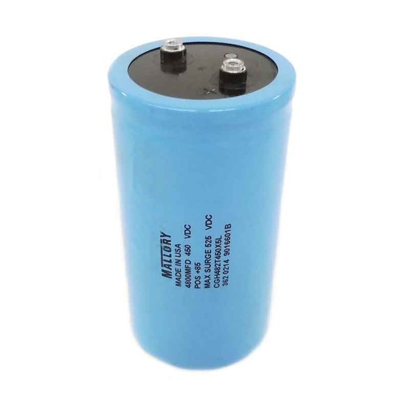 CONDENSATORE ELETTROLITICO MALLORY MODEL CGH482T450X5L 450V