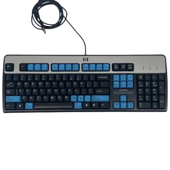 KEYBOARD HP MODEL KU-0316 P/N 434821-L32