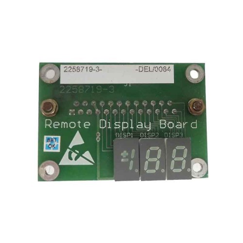 HFO REMOTE DISPLAY BOARD GE P/N 2258719-3