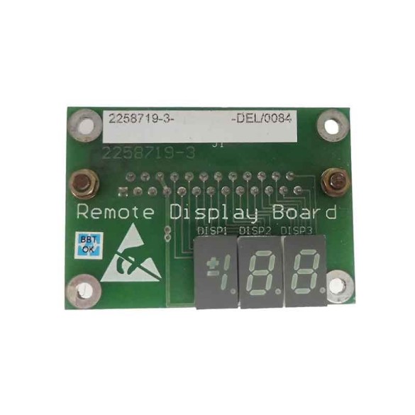 HFO REMOTE DISPLAY BOARD GE P/N 2258719-3