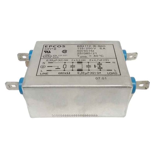 NOISE FILTER EPCOS MODEL B84112-B-B60