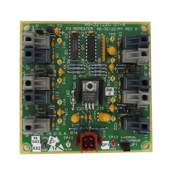 FIBER OPTIC REPEATER BOARD GE P/N 46-321220G1