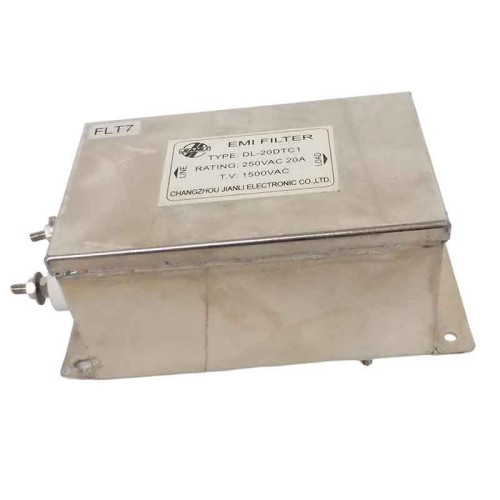 EMI FILTER GE P9365TH MODEL DL-20DTC1 P/N 2134761