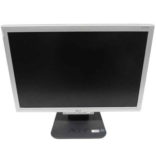MONITOR LCD 19 INCH ACER MODEL AL1916W A P/N ET.1916P.500