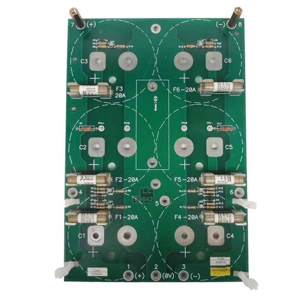 6 CAPACITORS BATTERY BOARD TECHNIX P/N 01642/A