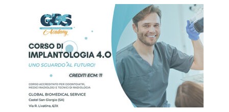 CORSO DI IMPLANTOLOGIA 4.0 -13 giugno 2024